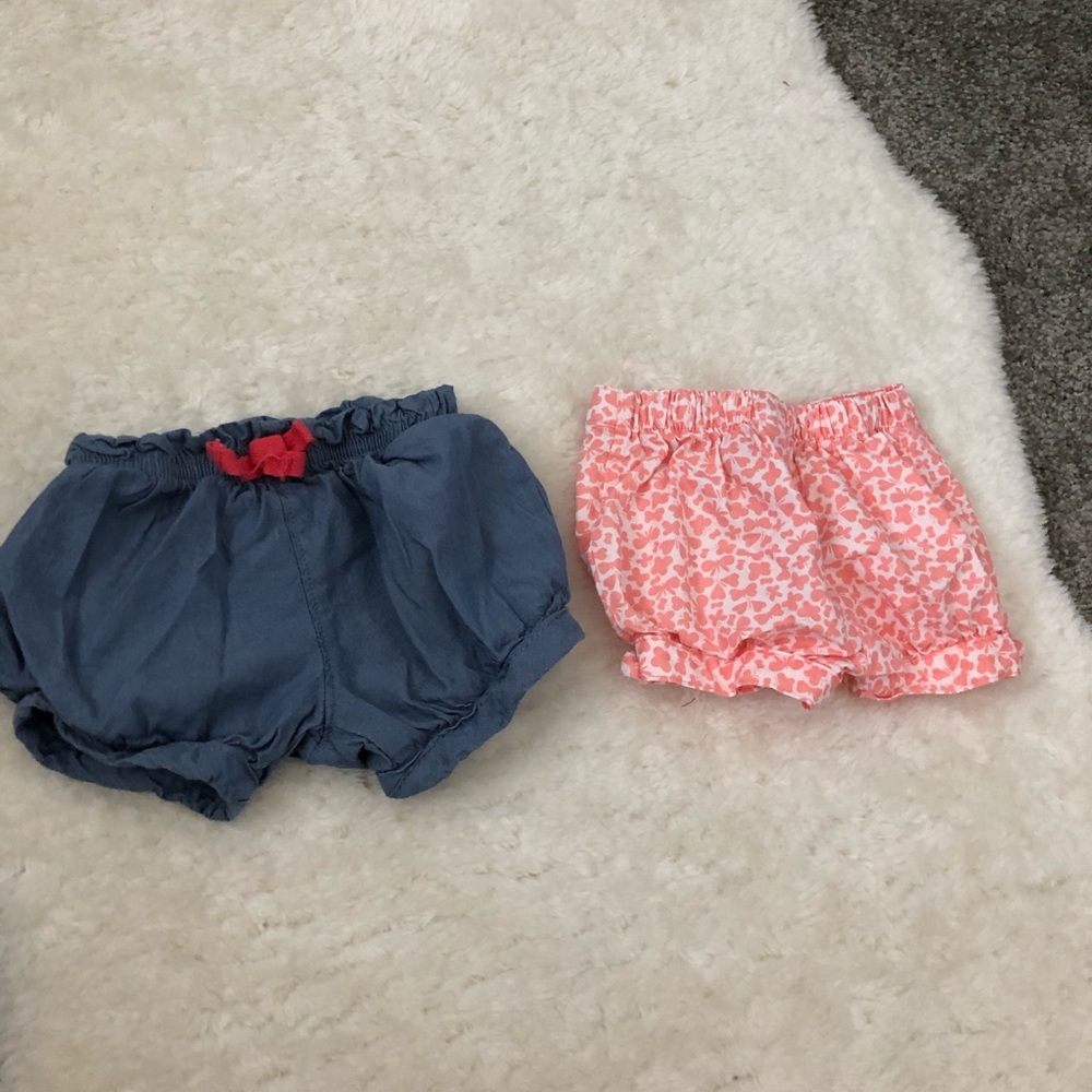 Set of 2 Newborn Shorts